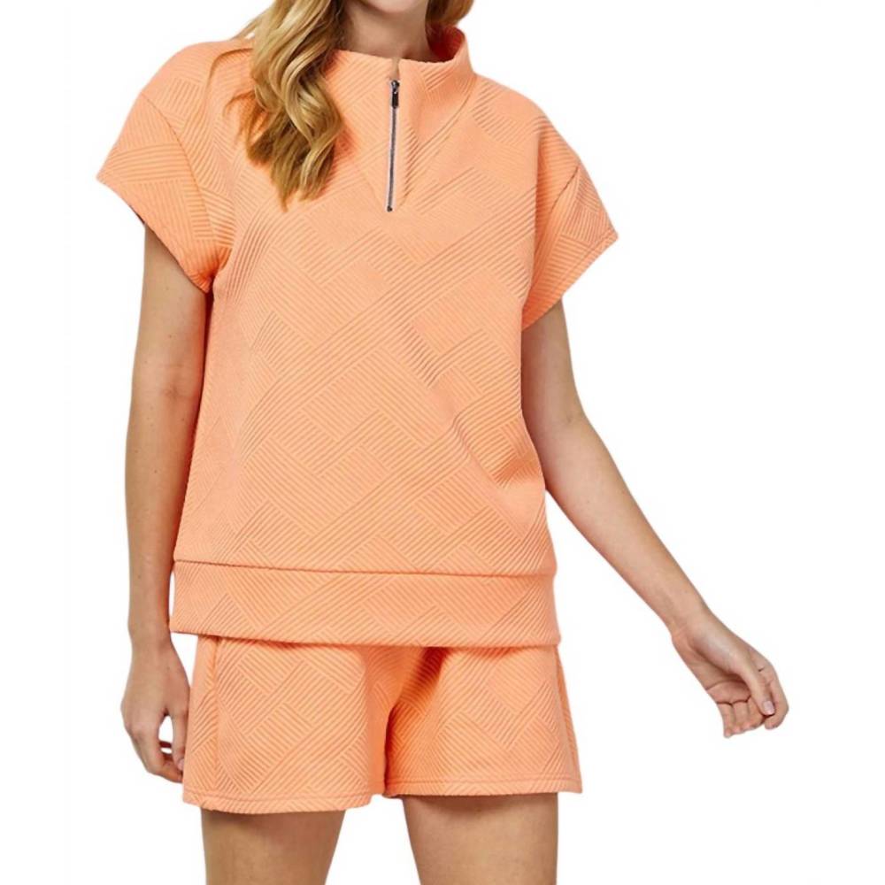 NEW SEE AND BE SEEN don’t let me down top in peach